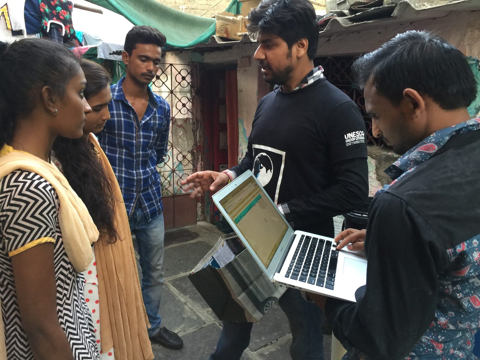 Earth5R community members practising sustainable waste management and circular economy activities as part of livelihood training