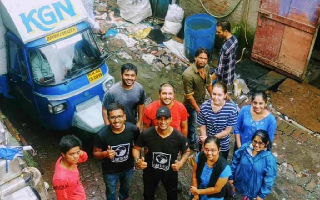 Recycling Center Volunteer Mumbai India Environmental NGO Earth5R