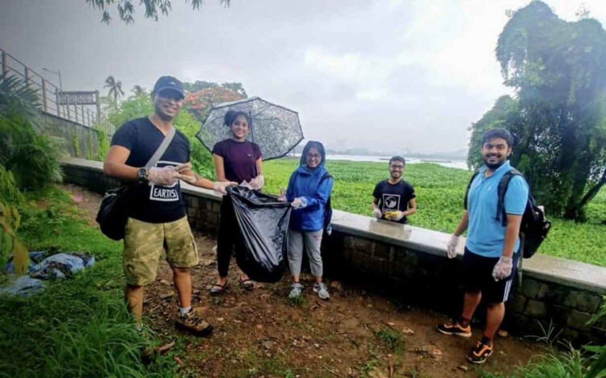 The-Powai-Lake-Cleanup-Earth5R-Mumbai