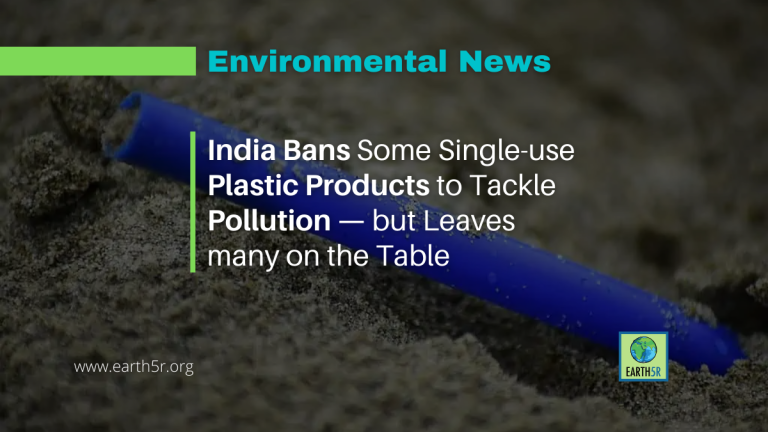 Single Use Plastic Products: banned To Tackle Pollution : Earth5R