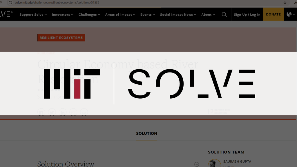 MIT Solve Earth5R Saurabh Gupta News Publish