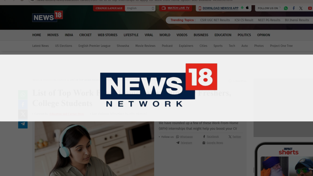 News18 Earth5R News