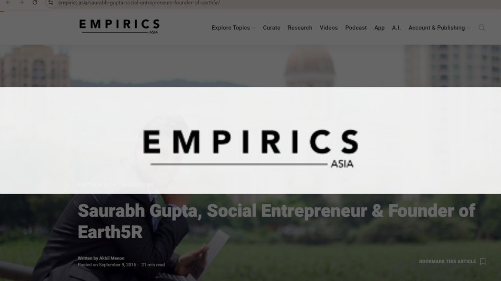 Empirics News Earth5R