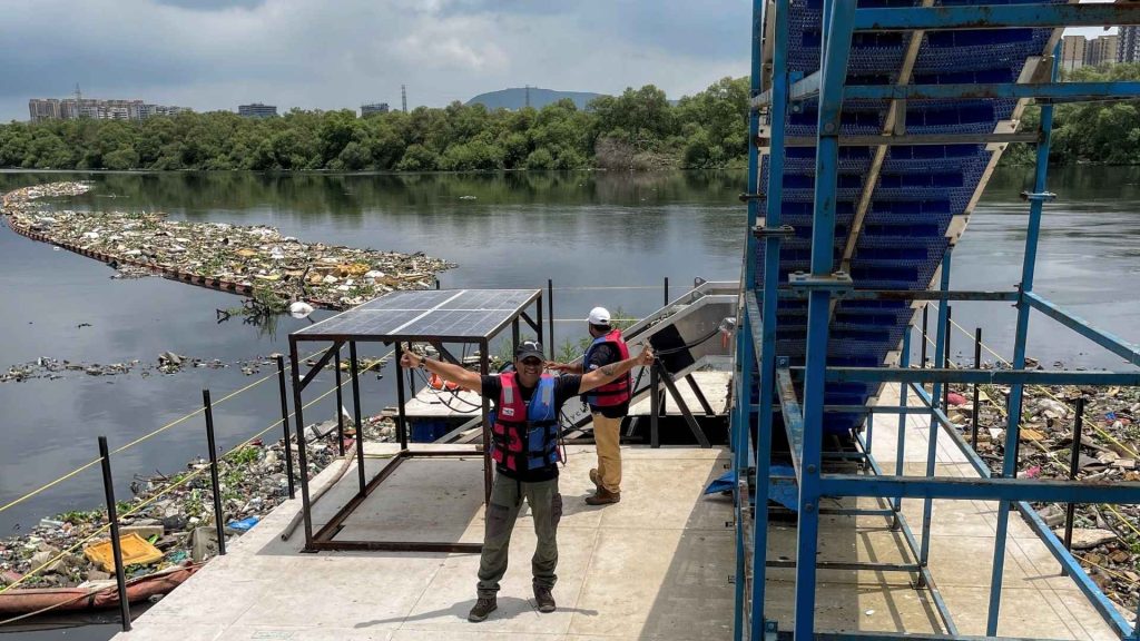 Mithi River Plastic Waste- CSR- Cleanup –Solar powered-Waste-Recovery initiative