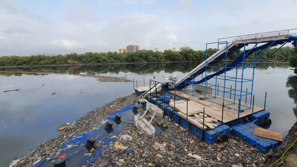 Mithi River Plastic Waste- CSR- Cleanup –Solar powered-Waste-Recovery initiative