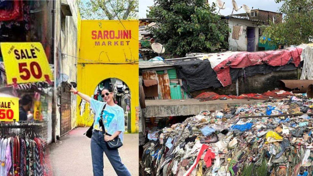 Earth5R sustainable fashion programme — textile collection drive in Indian urban residential area