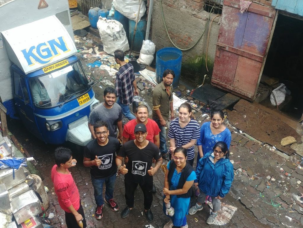 Dharavi Plastic Recycling Initiative CSR ESG NGO Sustainability Earth5R Mumbai