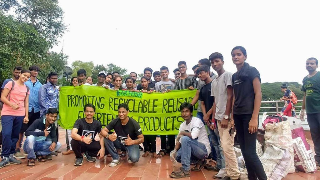 Plastic Clean-up Drives CSR ESG Sustainability NGO Earth5R Mumbai
