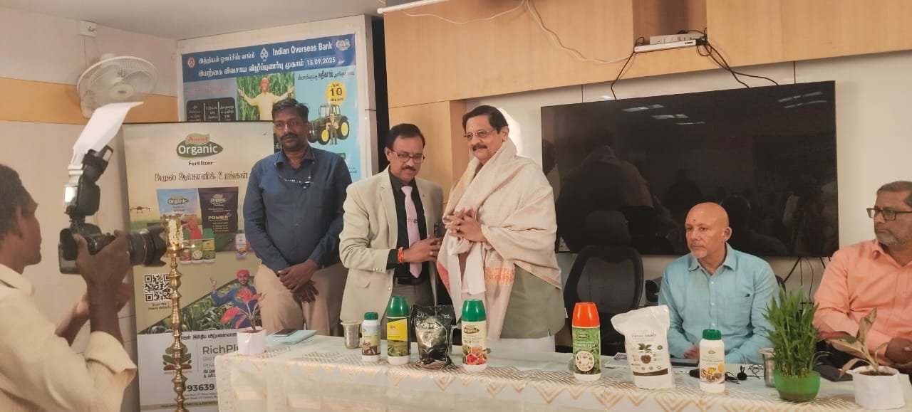 RichPlus and Earth5R collaboration for organic farming at national scale