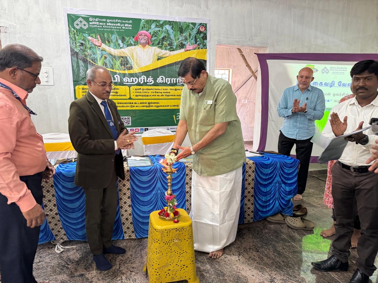 Workshop session by Ashok Sarrangan, MD RichPlus, on India's organic farming transition model