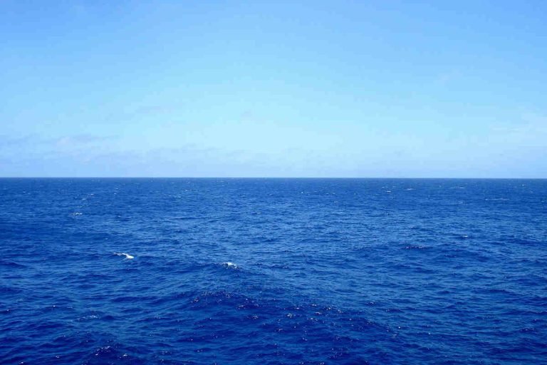 Vast blue ocean under a clear sky representing Earth5R’s commitment to marine conservation, sustainability, and responsible waste management initiatives through its NGO network in Mumbai, aligned with ESG and CSR and wastemanagement values.