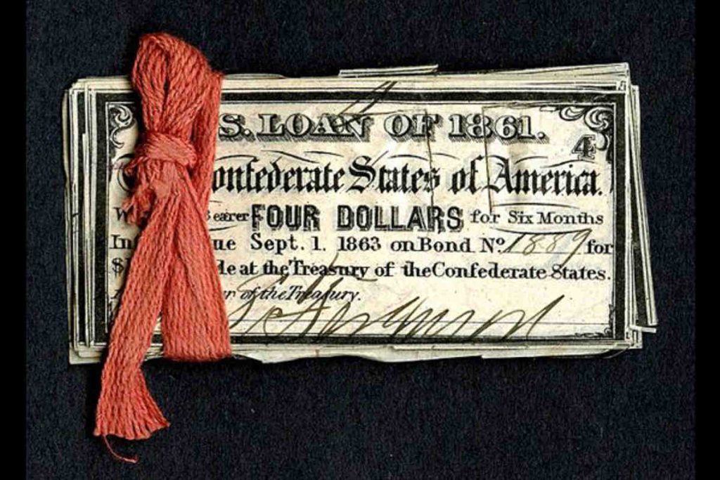 Historic U.S. treasury bond tied with a red ribbon, symbolizing the transformation of traditional financial instruments into modern sustainable bonds and climate funds that reflect Earth5R’s Sustainability, Waste Management, ESG, and CSR vision as a leading NGO in Mumbai.