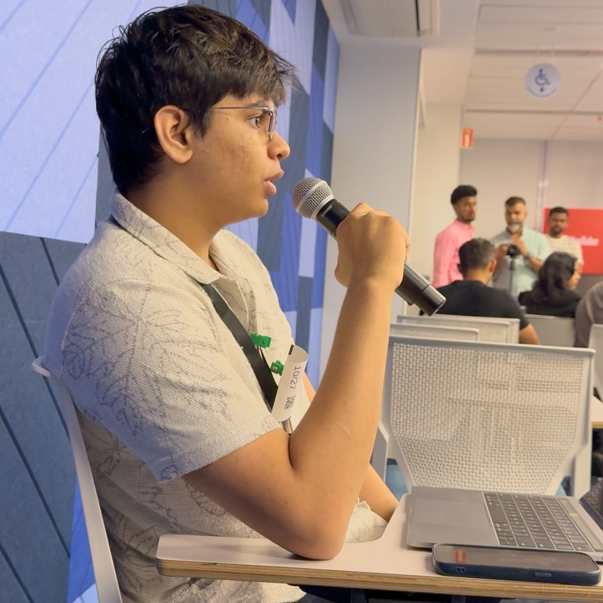 Jahaan Gupta at Google Mumbai