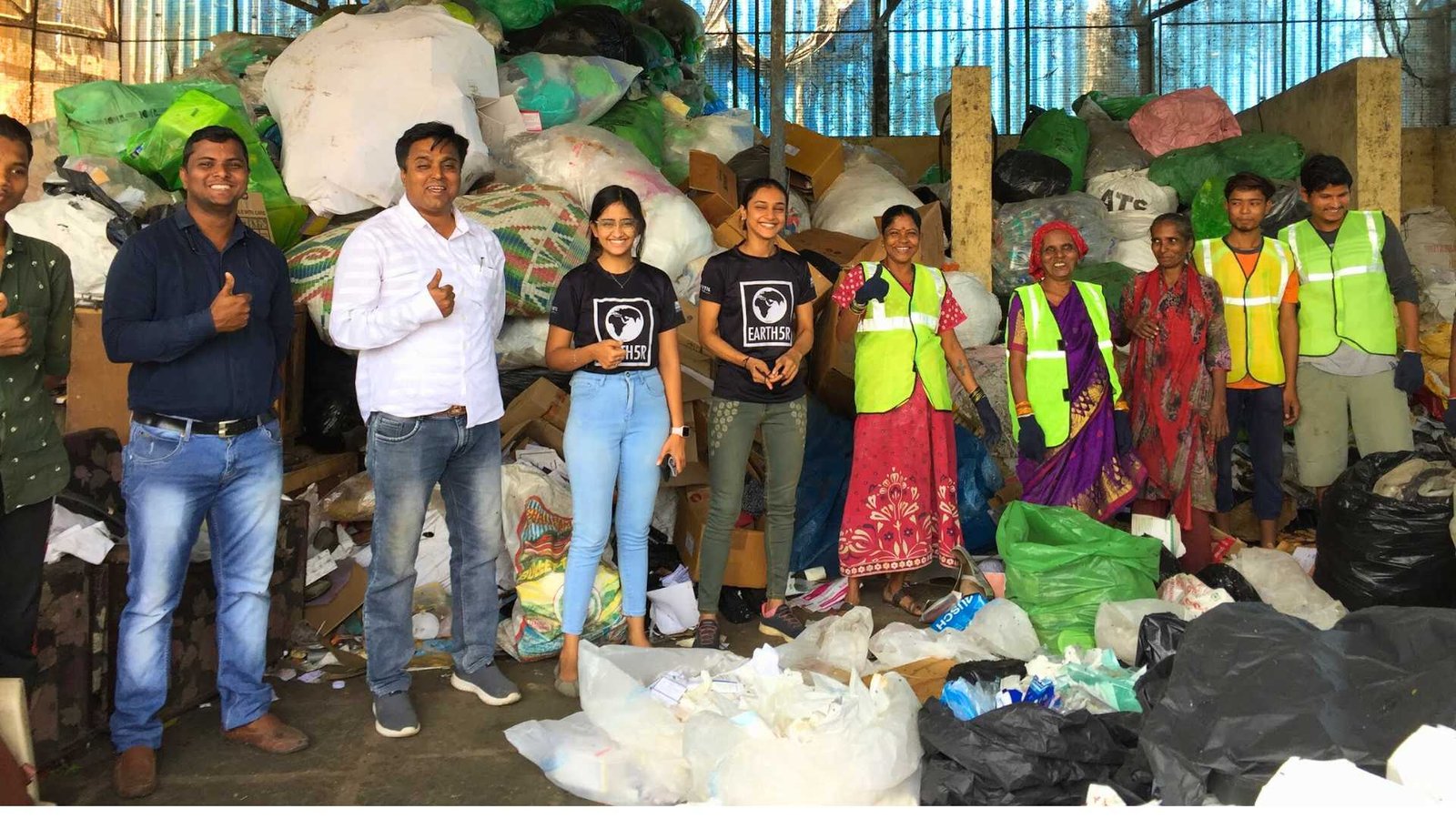 Earth5R waste management operations