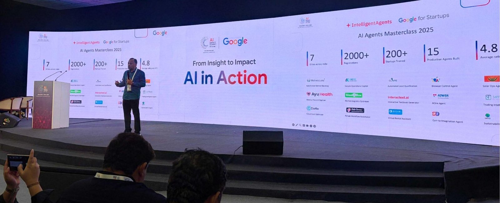 Earth5R showcased by Google at India AI Impact Summit 2026