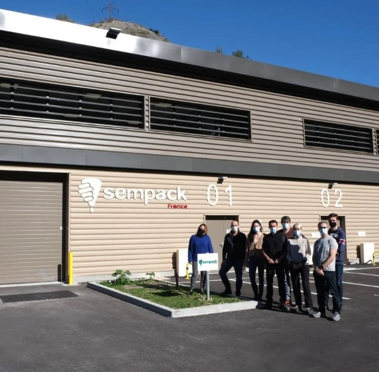 SEMPACK Team at Production Facility