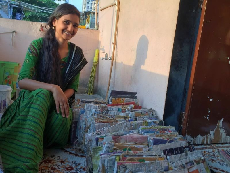 Ayesha — circular economy entrepreneur, Mithi River community, Mumbai