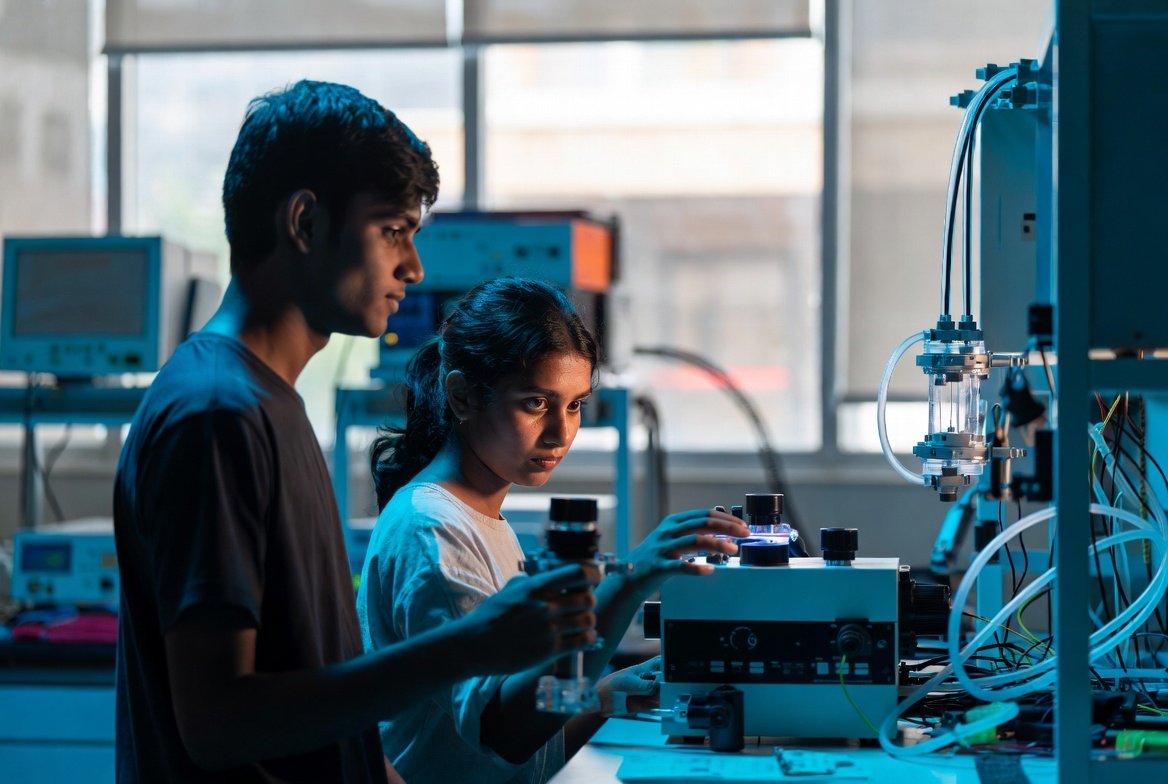 Physics Research Internship - Earth5R Mumbai laboratory optical experiments